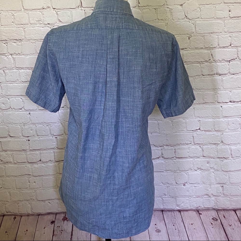 Vineyard Vines Chambray Slim fit Tucker Shirt XS - Picture 3 of 8